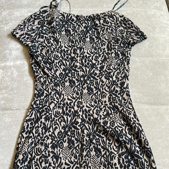 New York & Company Black and Cream Mini Dress - Picture 5 of 10